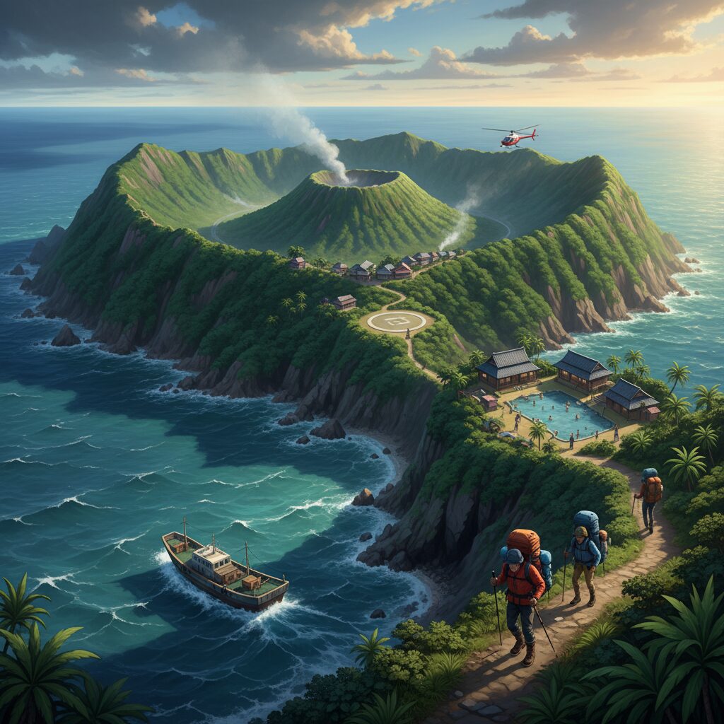 aogashima-aerial-view