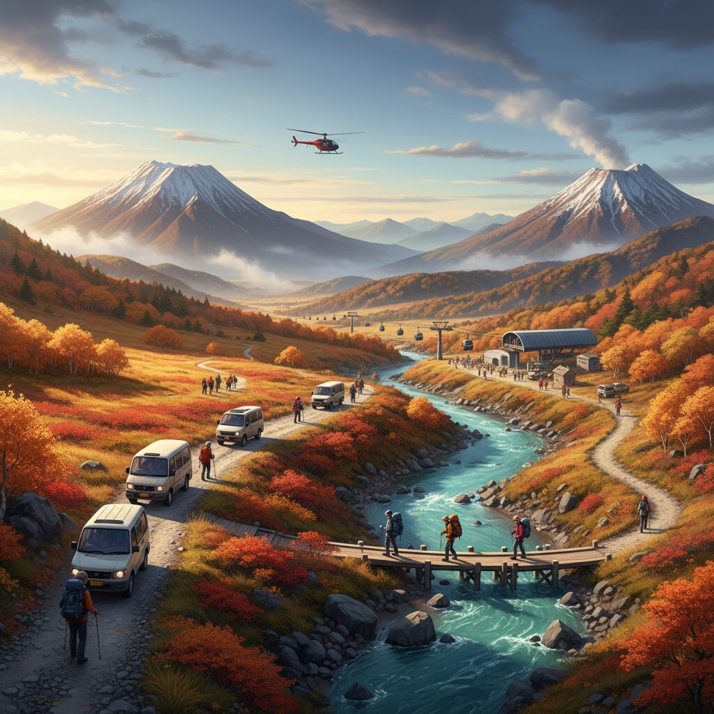 daisetsuzan-access-map