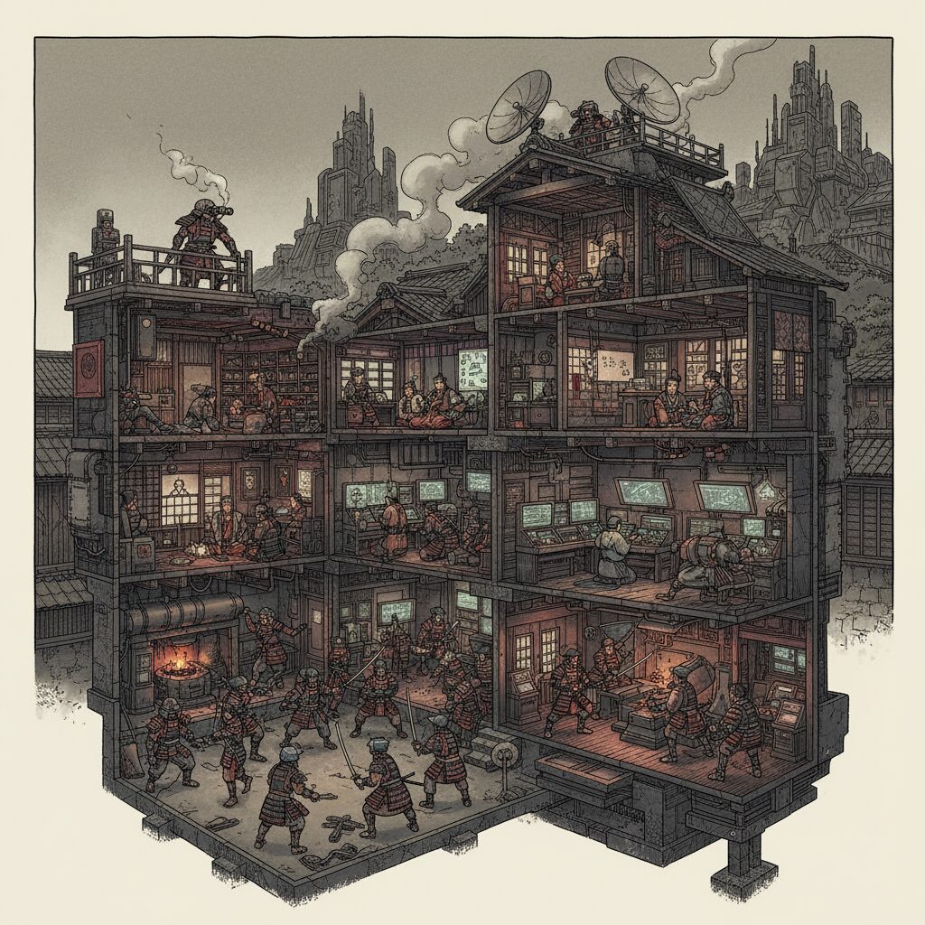 samurai-residence-interior